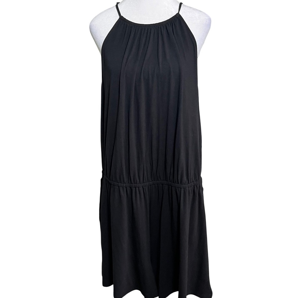 ❤️NWT Old Navy Black Sleeveless Halter Neck Romper Jumpsuit Dressy Casual  2X